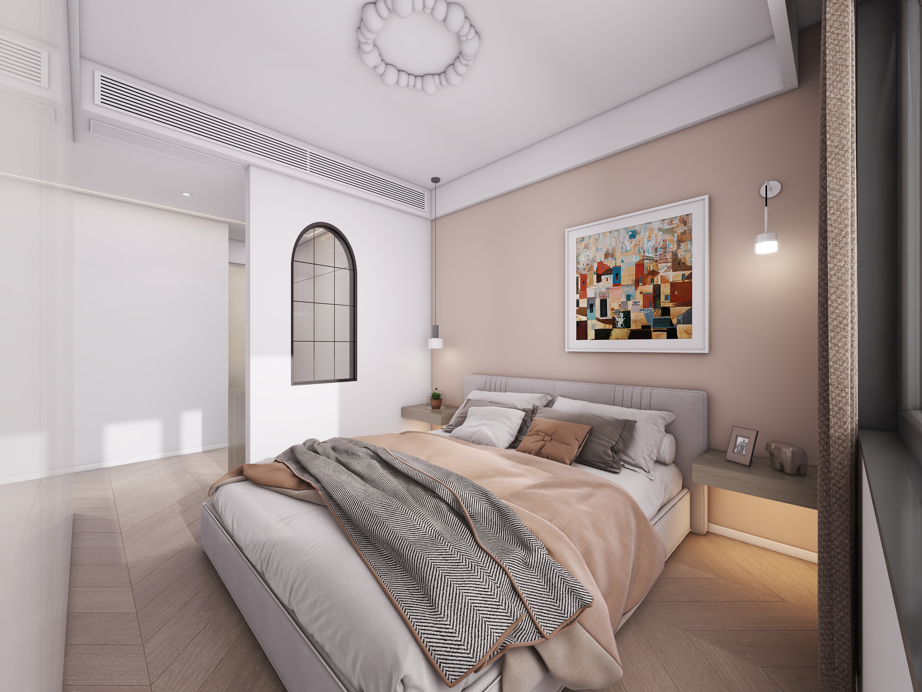 湖南张家界博泰状元府（118平方现代简约三居室）-25