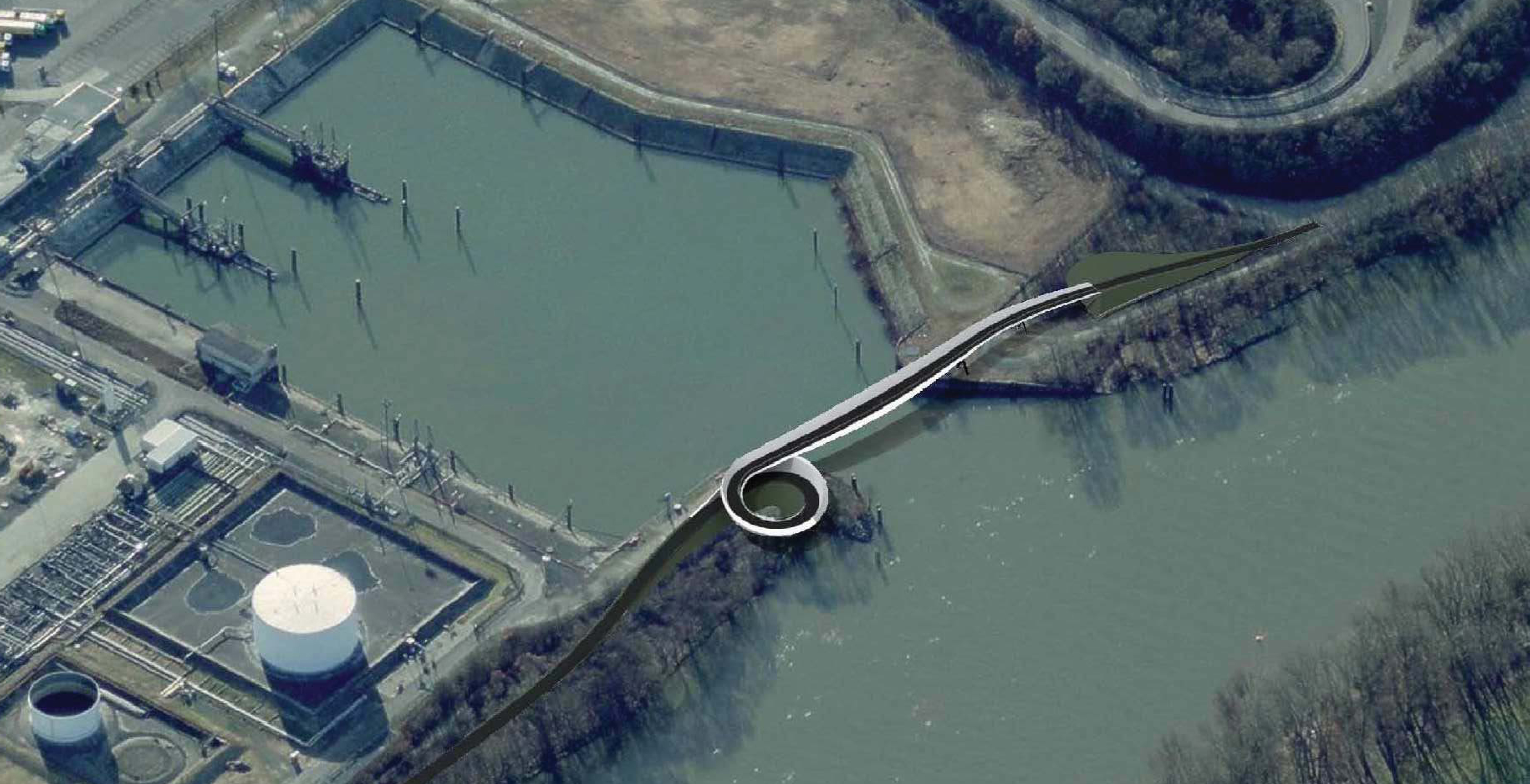 Oil Harbour Bridge | schneider+schumacher / Frankfurt - Vienna - Tianjin-12