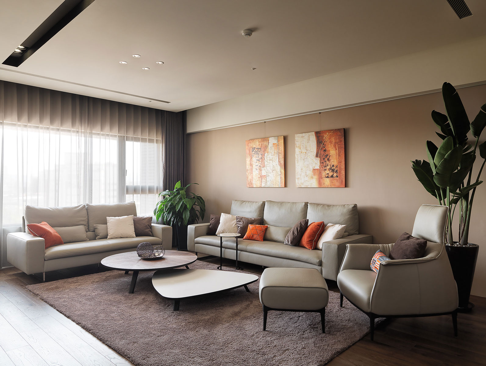 爱的礼物——158㎡明亮温暖宅  里摩设计-4