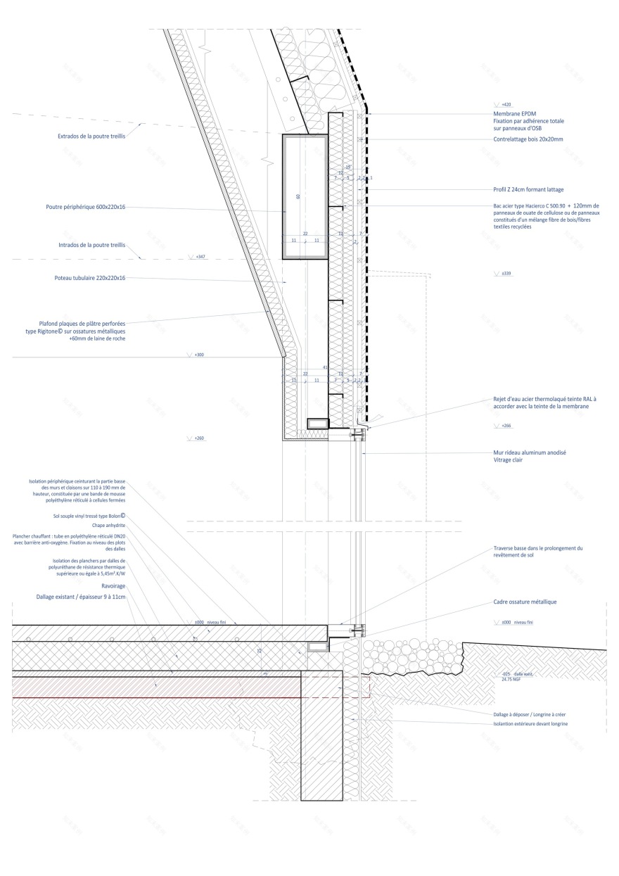 Les Halles Building 媒体图书馆和多功能空间丨法国-43