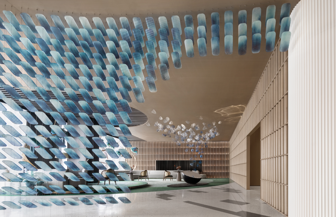 天津万科滨江都会售楼处丨中国天津丨赛拉维设计CLV.DESIGN-30