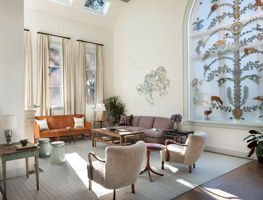 科罗拉多州 converted church 住宅设计-4