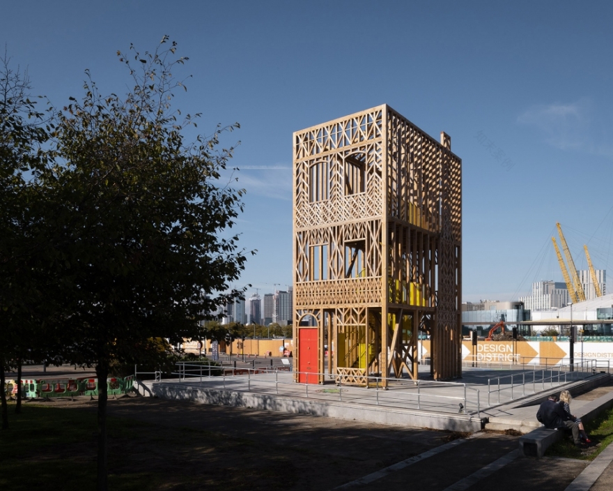 33 展馆空间 | 木构观景平台的多功能社区中心-8