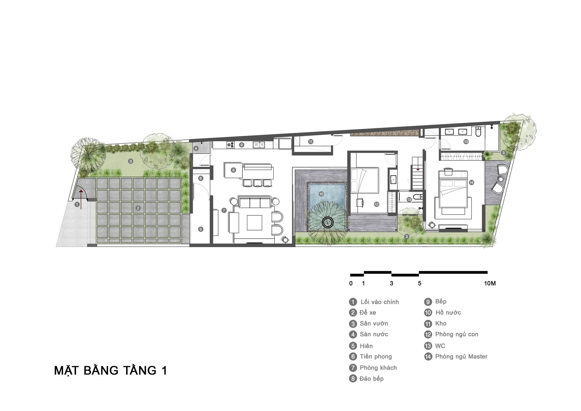 Dan House 花园住宅丨越南丨KCONCEPT,KOHARCHITECTS-15