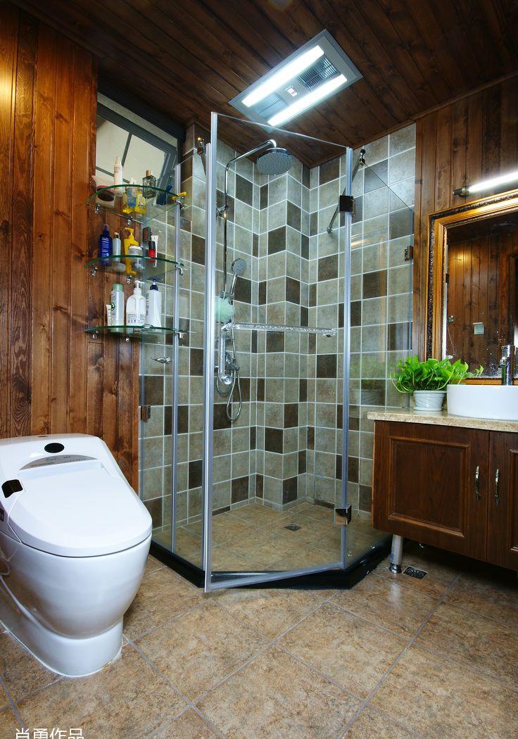 共合直向室内建筑丨别墅丨刮起美式风-15