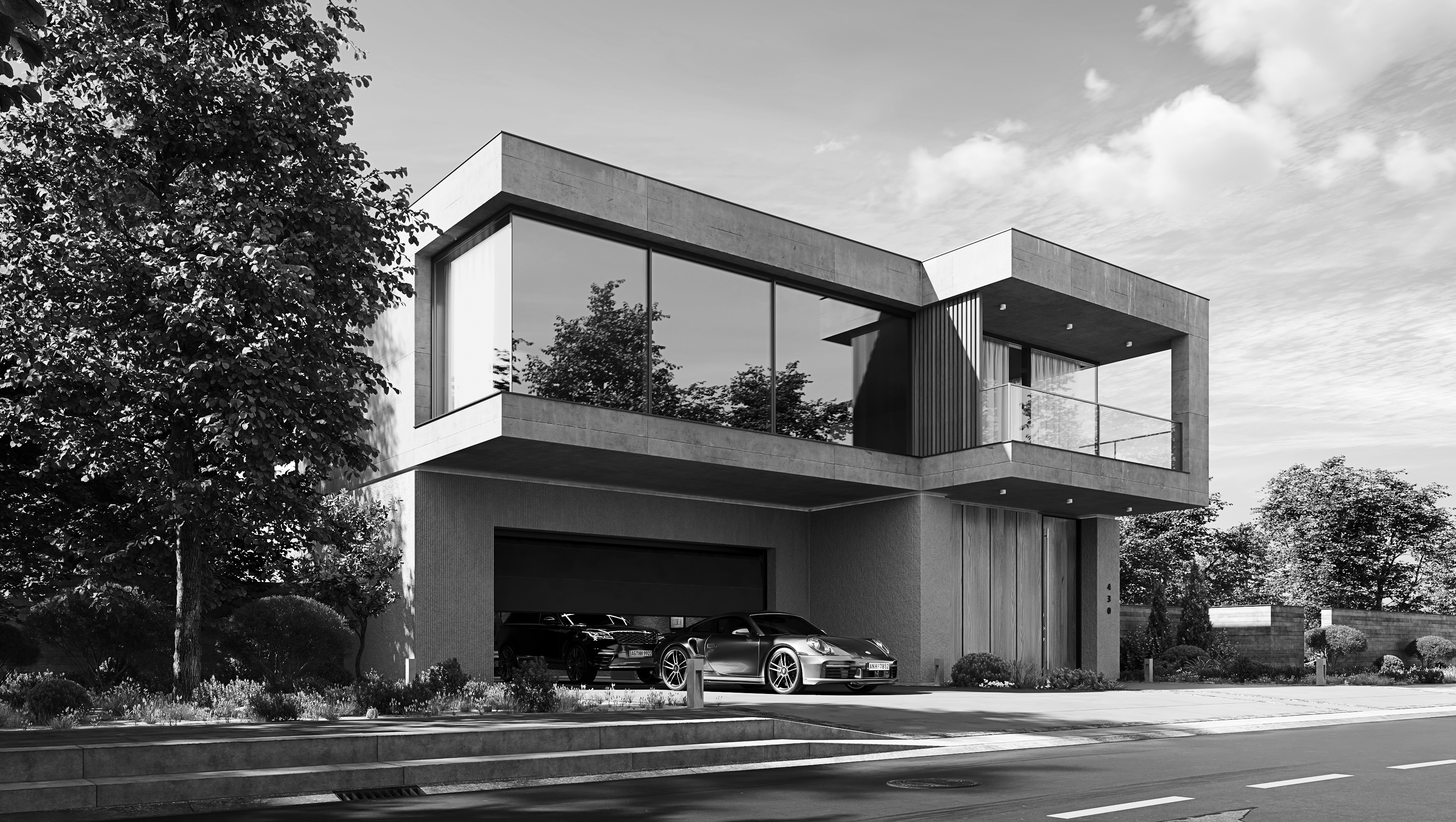 计算机生成图像：现代建筑丨澳大利亚丨YADVIZ-11