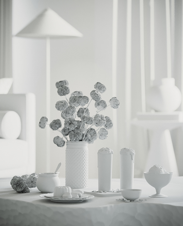 可视化客厅设计丨Luiza Nowak-8