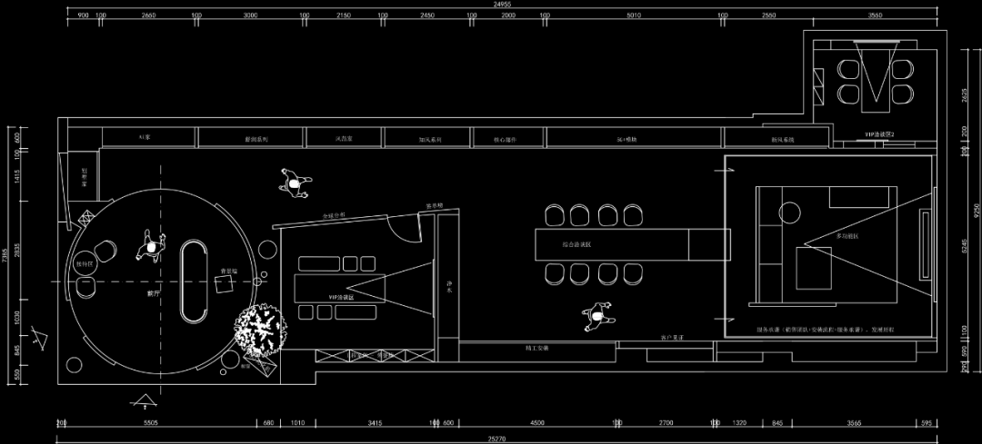 200m²长治海信中央空调展厅等多个展厅设计丨中国长治丨周笙笙全案设计工作室-1
