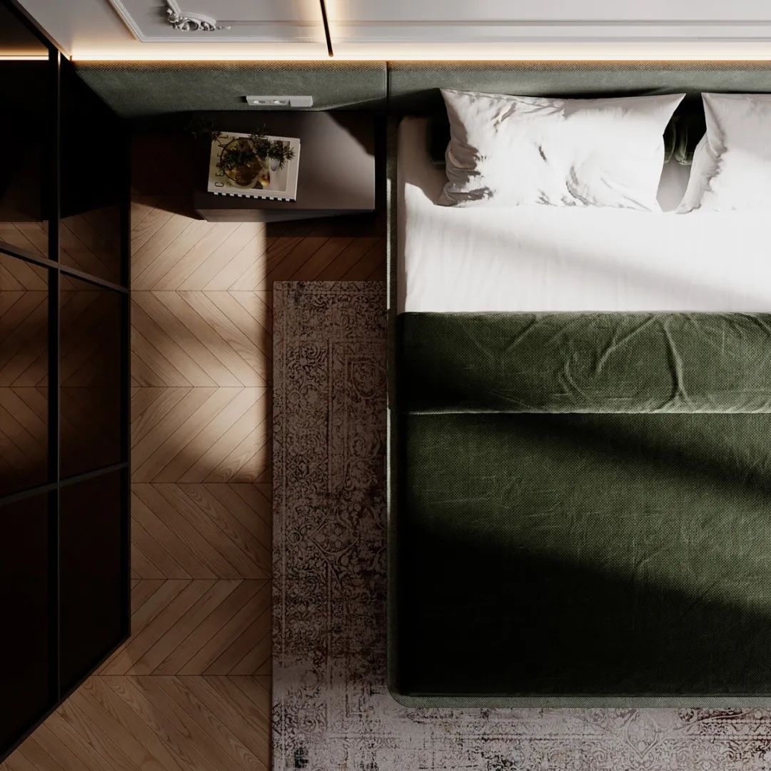 简约轻奢大平层设计丨BODES Studio-37