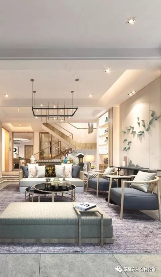 贵阳观府壹号顶层复式 | 现代中式自然唯美风-30