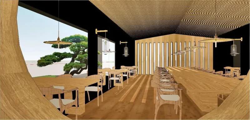 远山餐厅——现代艺术与传统元素的完美融合-33