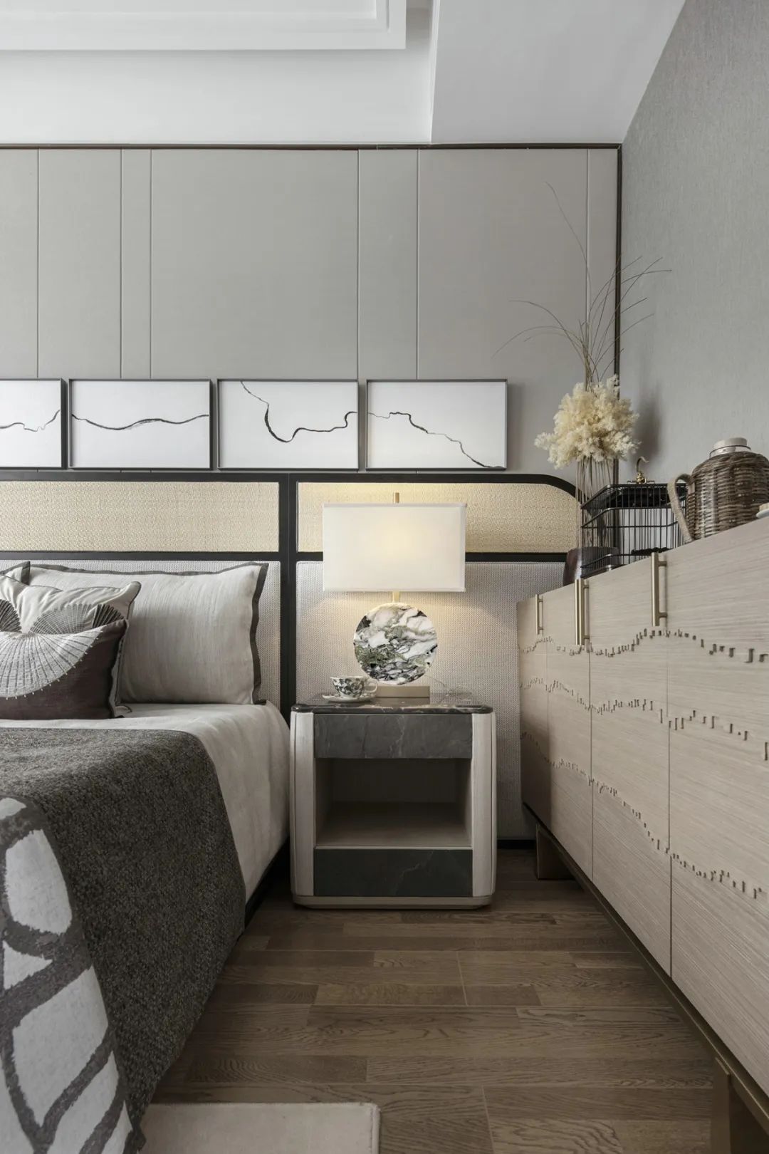 新中式家居设计 | 素雅风雅，演绎传统与现代交融之美-82