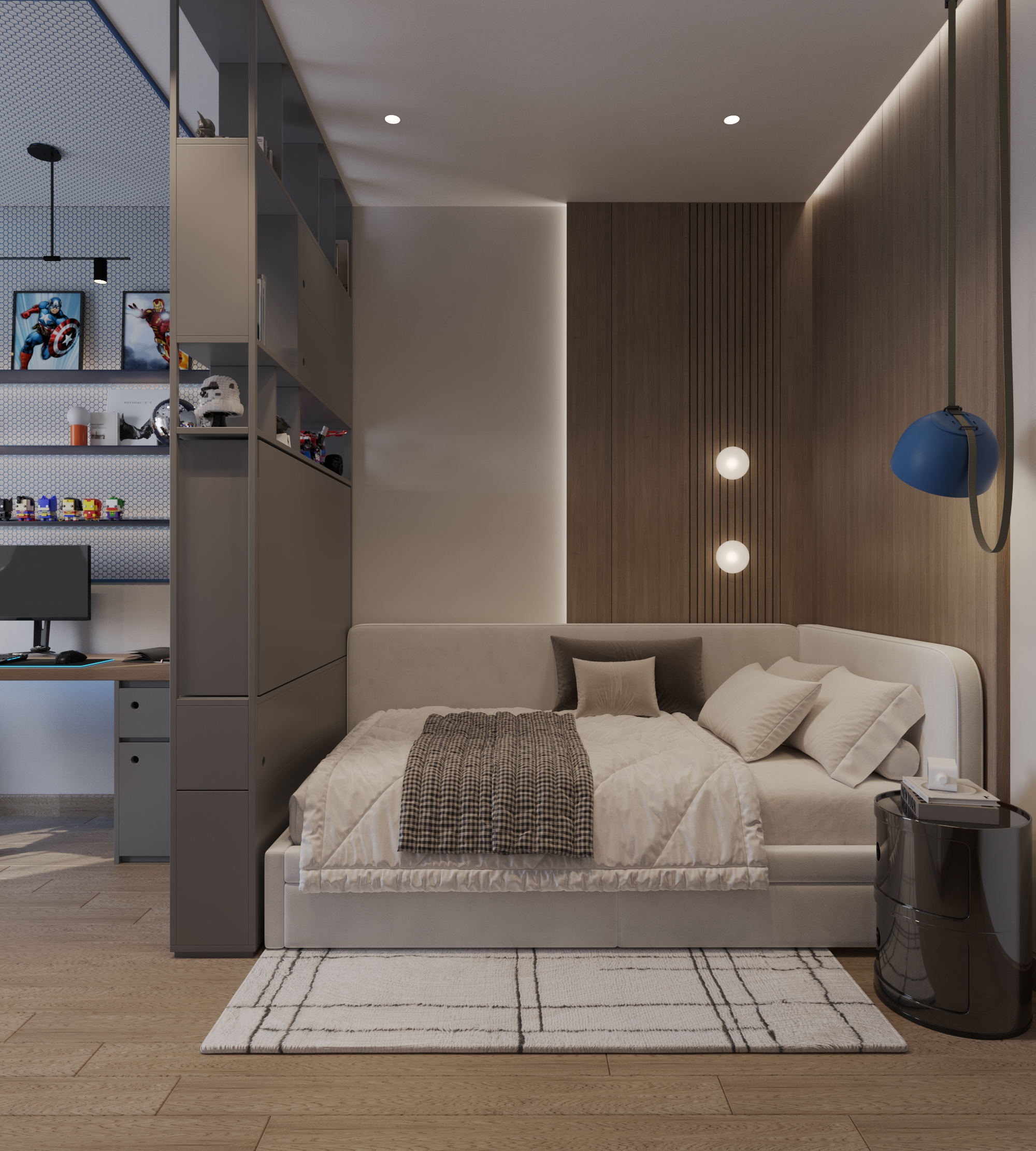 男孩房 LEGO Lover Bedroom-1