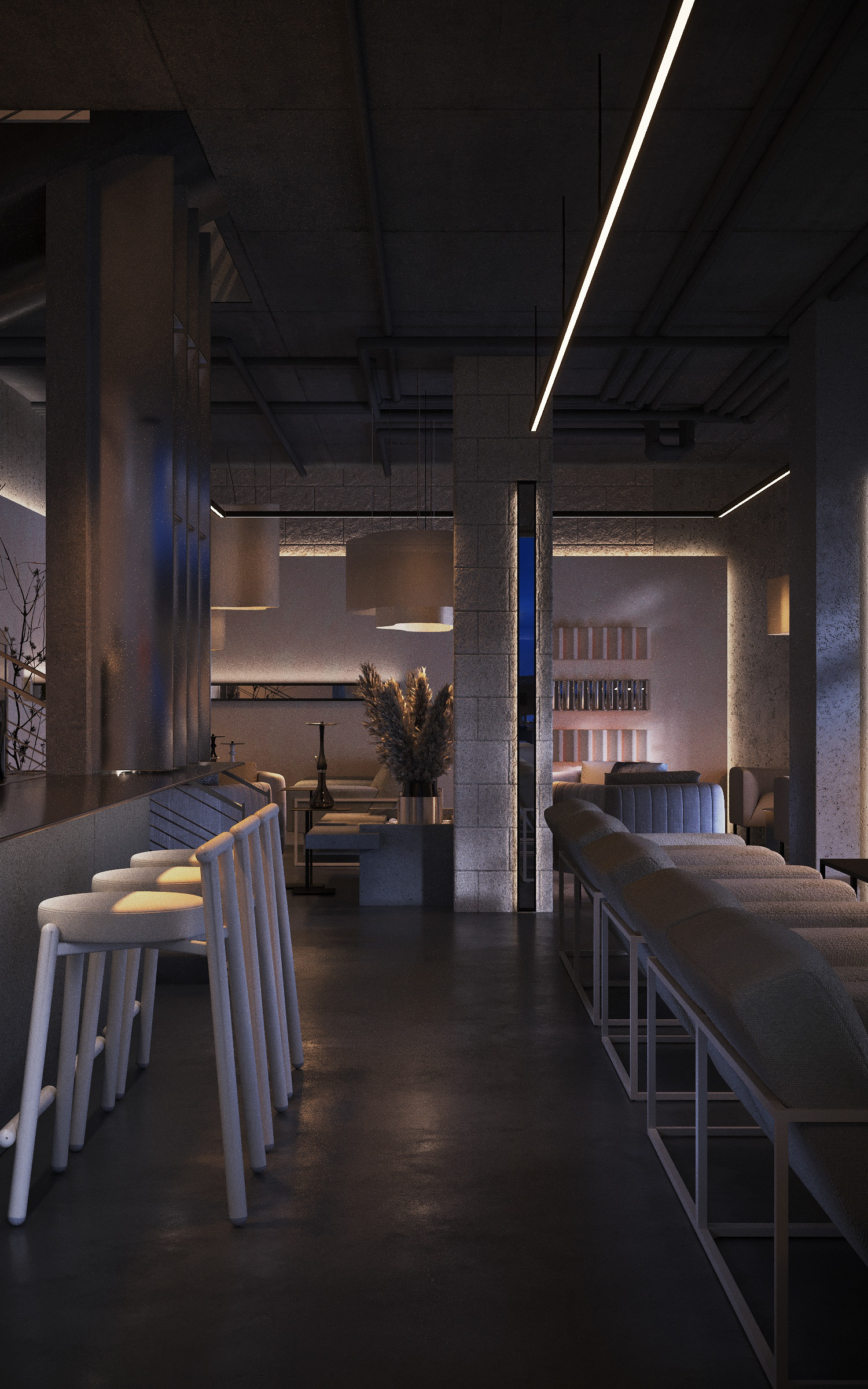 莫斯科某水烟吧项目丨俄罗斯莫斯科-4