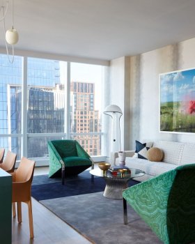 Elena Frampton 打造 Hudson Yards 现代折衷生活空间
