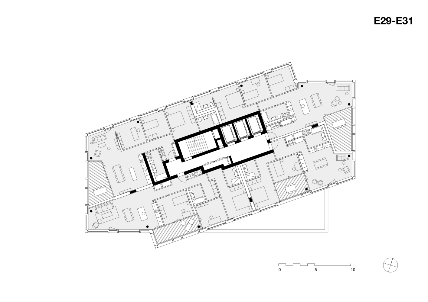 奥斯特蒙迪根熊塔丨瑞士丨Burkard Meyer Architekten-44