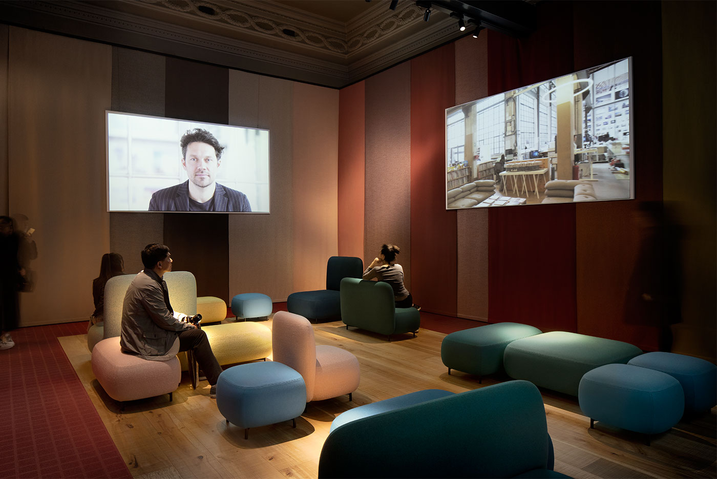 米兰博瓦拉宫的“Elle Decor at work”展览 · 现代工作空间的新诠释-10