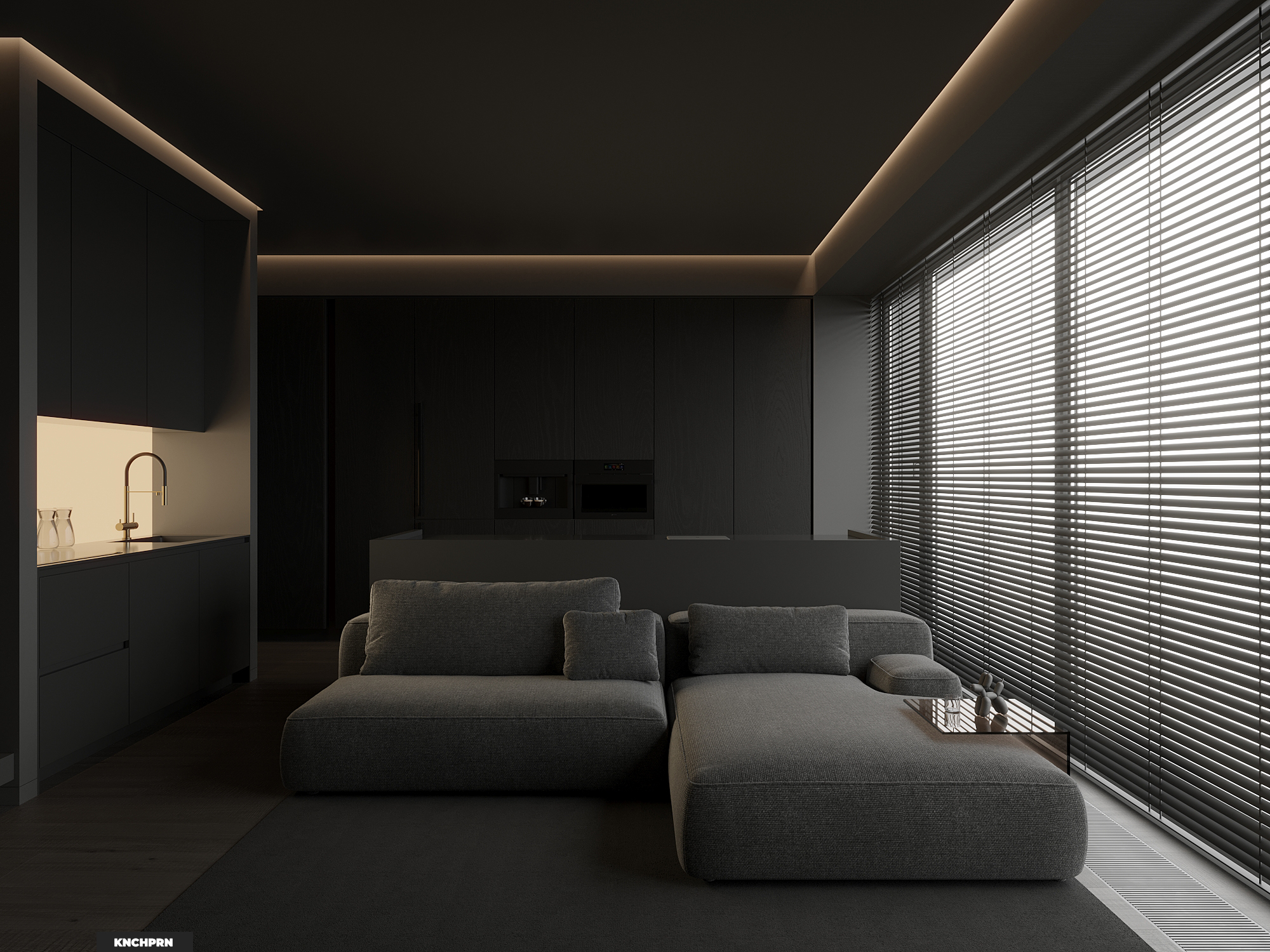 极简风格单身公寓设计丨乌克兰丨Necheporenko Kyrylo,Kondakov Sergey-2