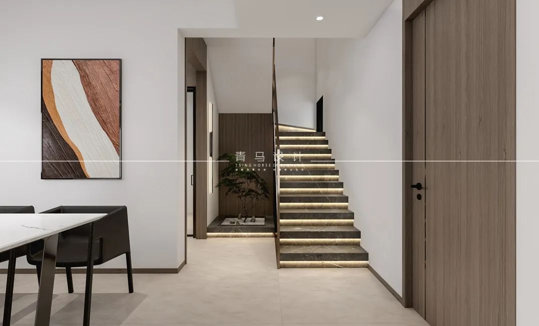 阅骊山 · 现代简约亲子互动别墅设计丨青马别墅设计-39