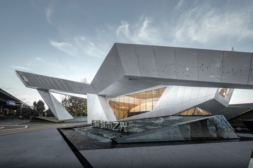 上海天华建筑设计丨武汉万科城市之光展示中心 建筑设计 丨中国武汉-32