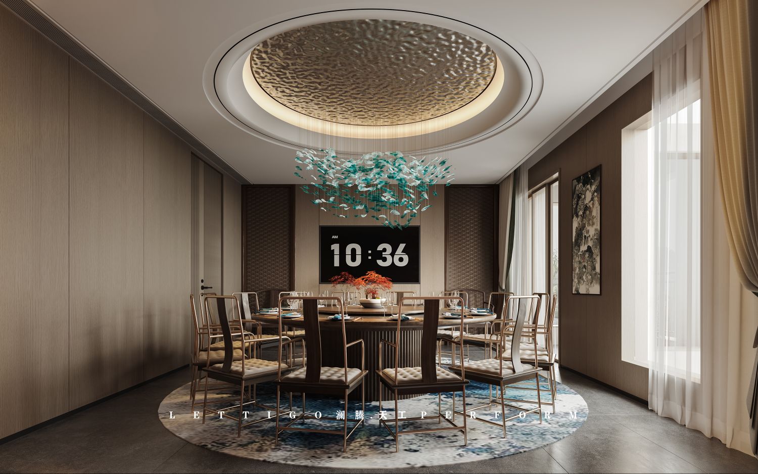 原木禅意风别墅，中式审美的至高境界-10