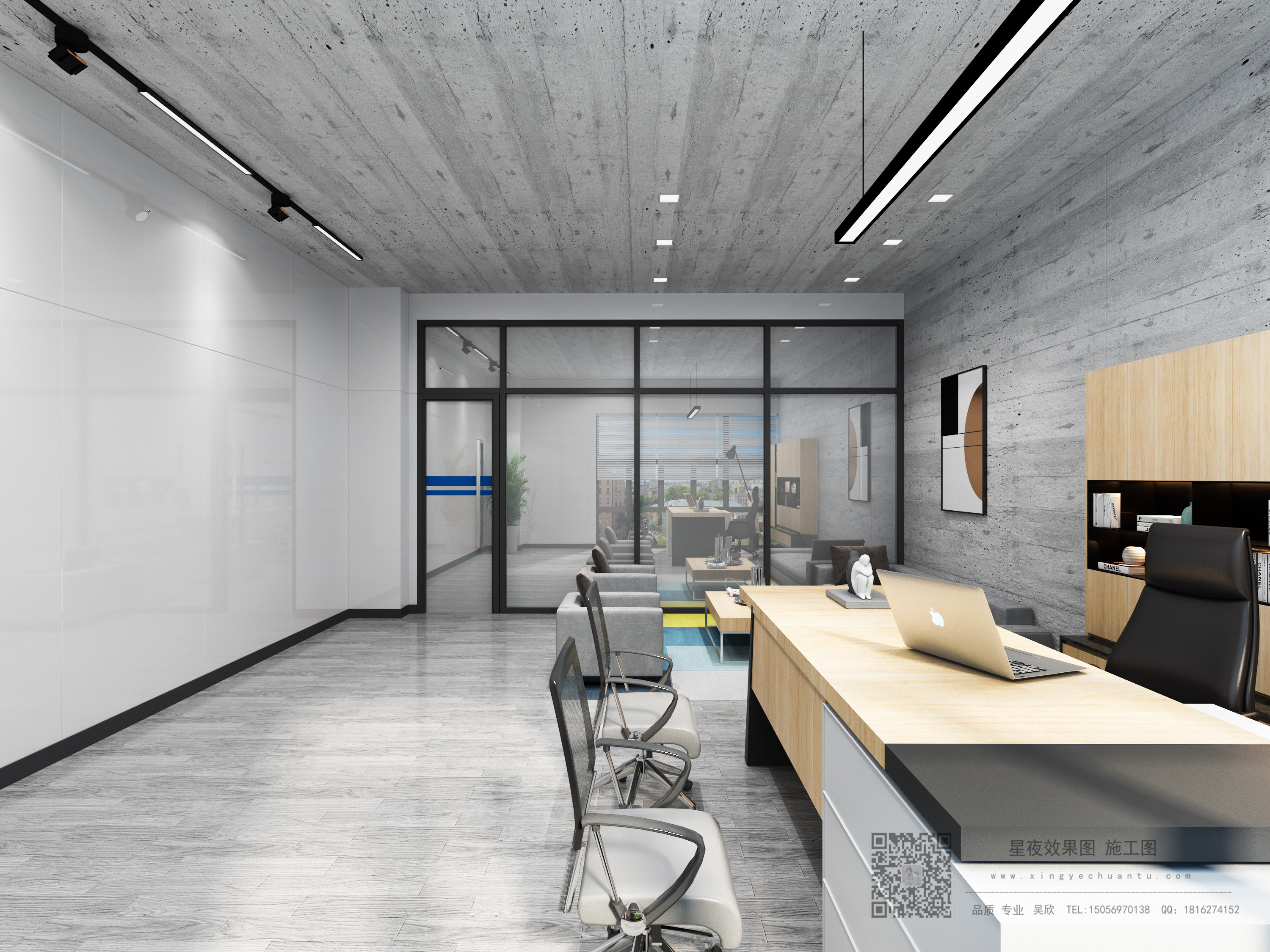 办公空间效果图赏析                     -5