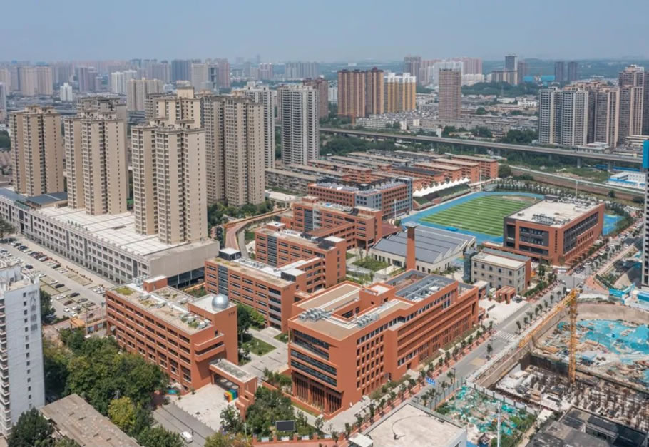 咸阳渭城中学迁址新建项目建筑设计丨中国咸阳丨清华大学建筑设计研究院有限公司-4