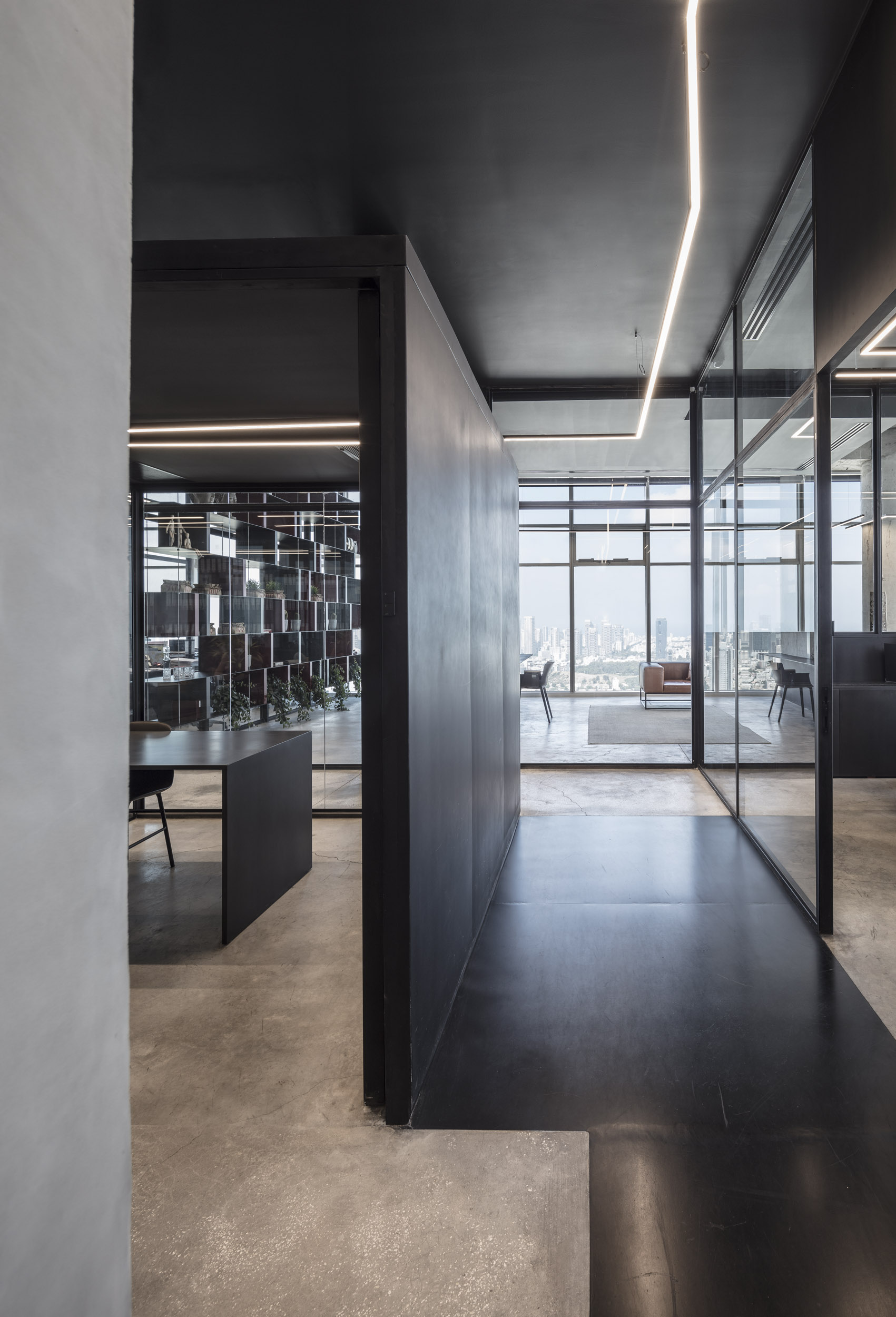 Cafe Cafe Main Offices Baranowitz - Goldberg Architects-1