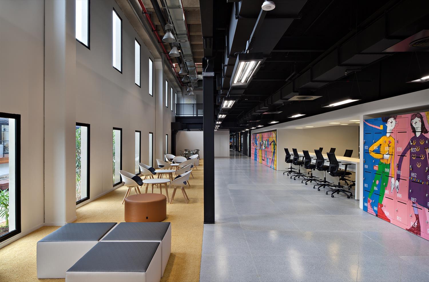 巴西 Mercado Livre 新总部 | 绿色环保与高效互动的办公空间-19