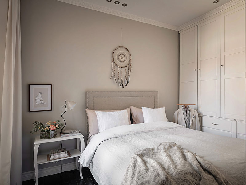 瑞典 73 平米优雅黑白公寓，设计灵感来自经典元素-17