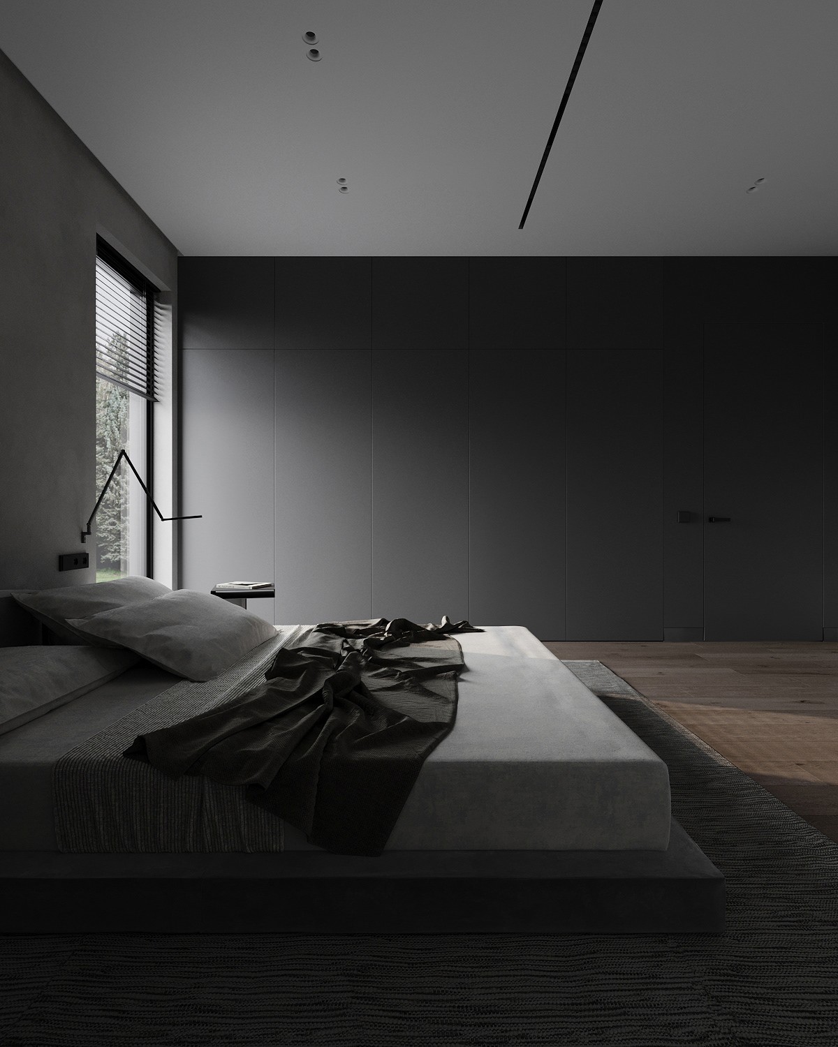 高级灰调 别墅简约空间设计！-11