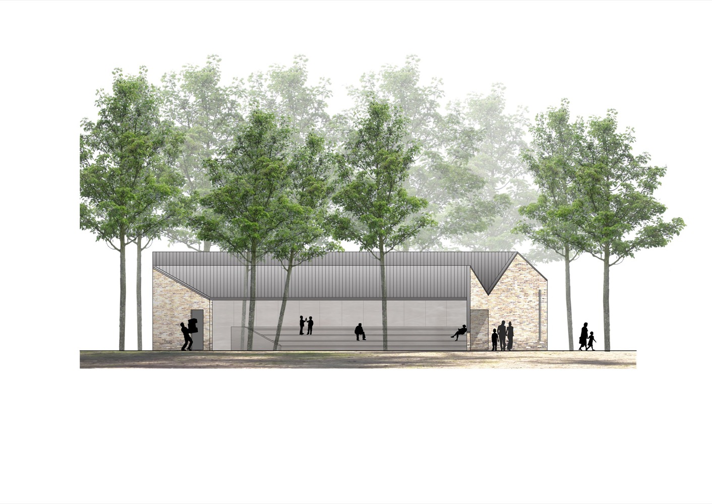 荷兰 Zonnewende 剧院展馆“重置”设计,融入自然,展现动态美-42