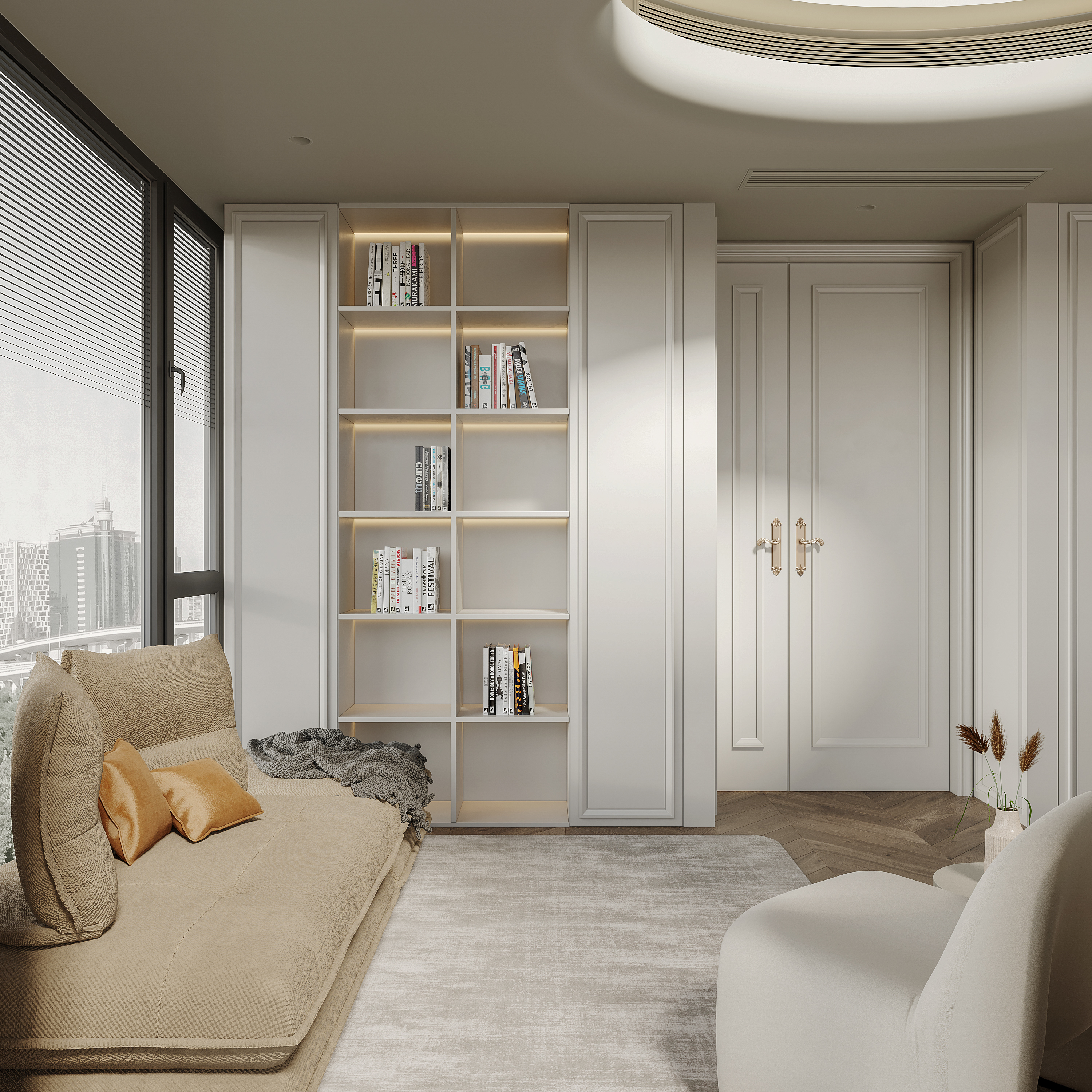 现代混搭风格效果图表现-18