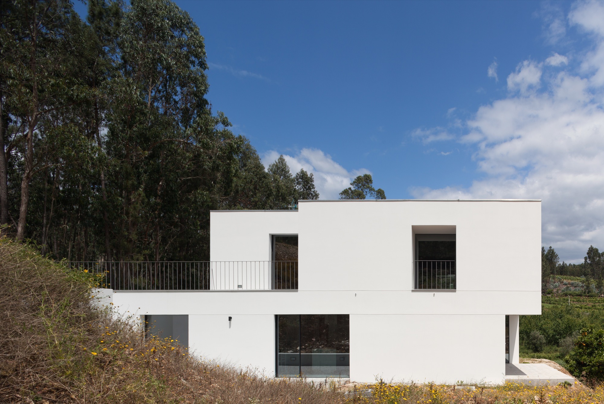 葡萄牙 Agueda 住宅——地形与空间的完美融合-16