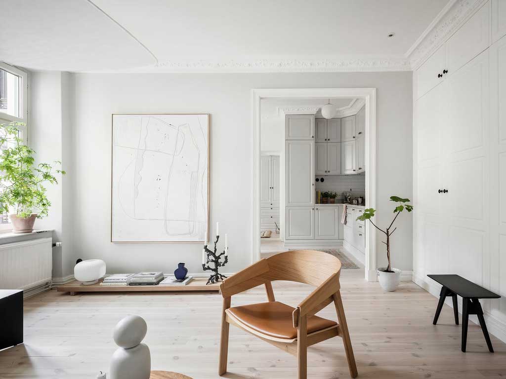 瑞典 49 平米阳光公寓,自然光打造温馨舒适空间-10