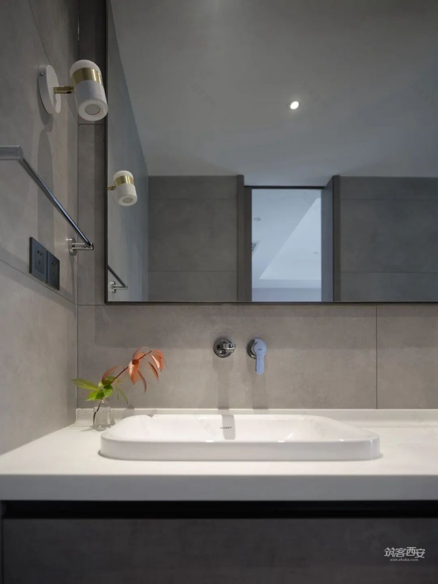 “哑”致拾光 · 现代简约大平层私宅设计丨中国西安丨陈辉设计-44