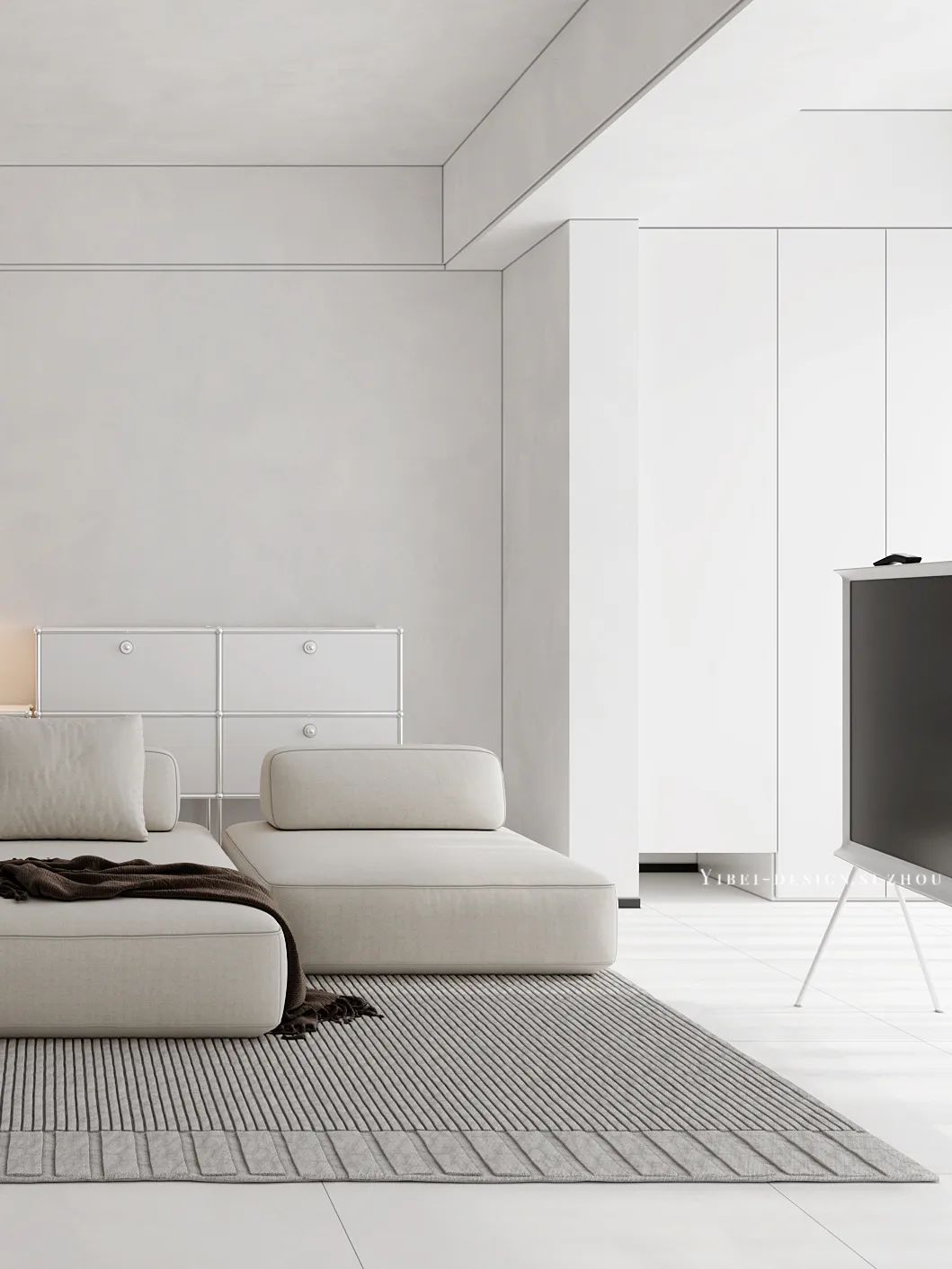 苏州“纯白梦境”家装设计丨中国苏州丨YIBEI DESIGN-4