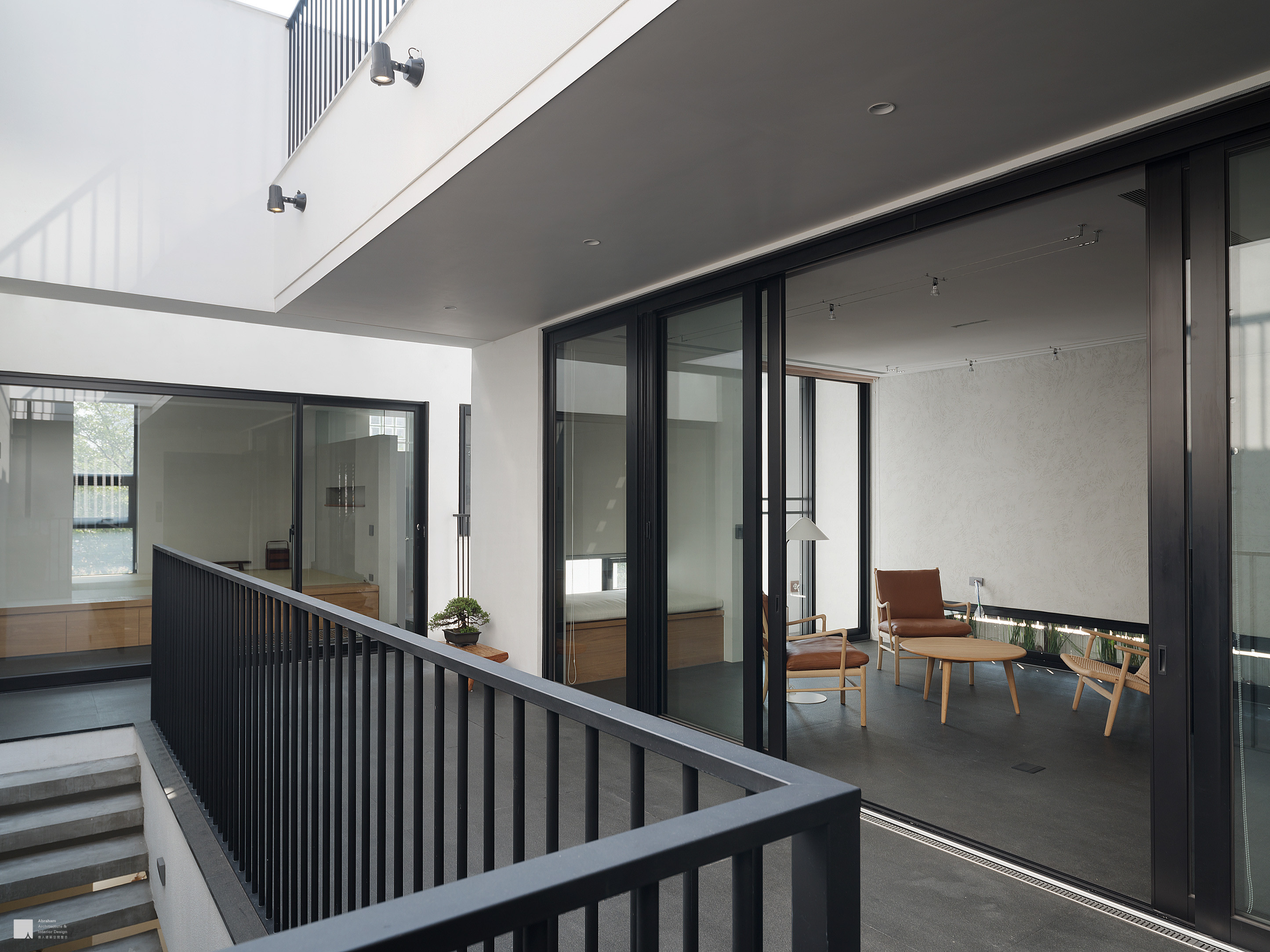 藏風納氣・空中三合院丨中国台中丨僕人空間設計有限公司-41