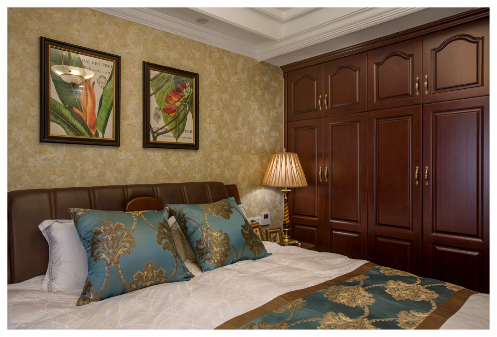 200㎡宁波名仕花园美式新古典住宅设计-15