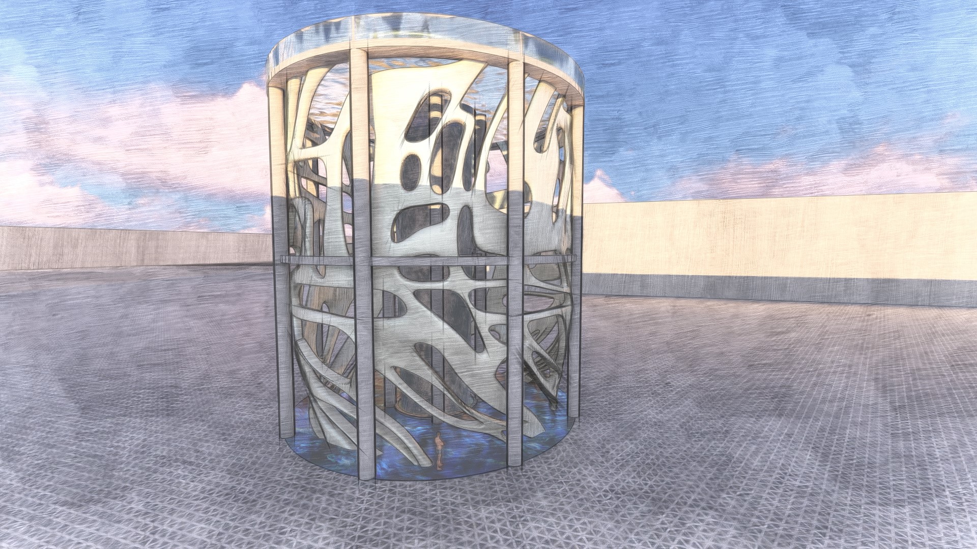 Aquarium and indoor entertainment design in China-8