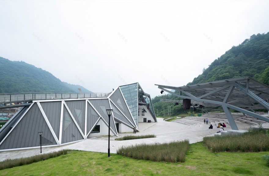 彭州市白鹿镇露天音乐厅,四川 / 成都市建筑设计研究院有限公司 + 奥地利R&P建筑有限公司-45