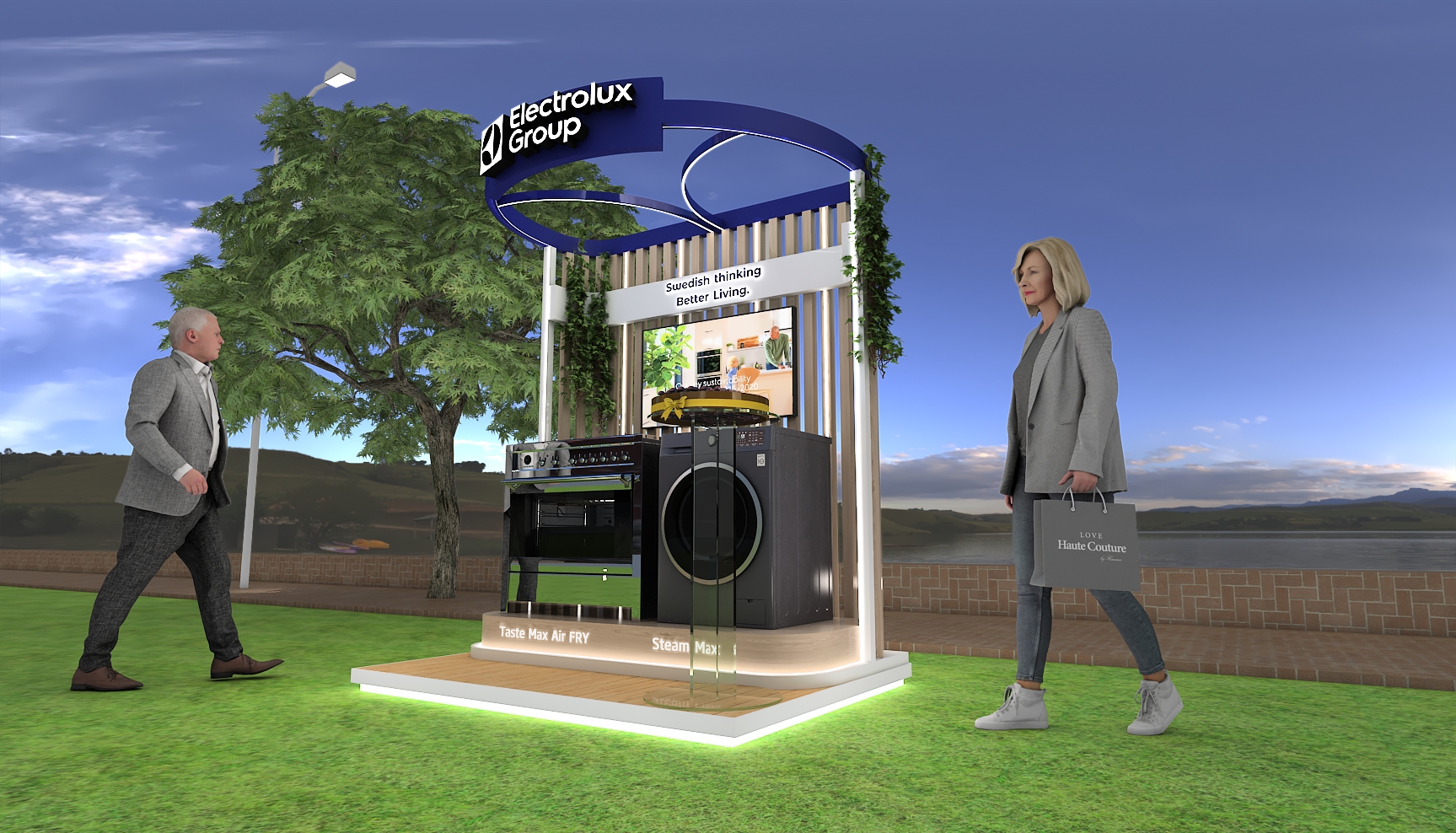 Electrolux Group - kiosk In Embasy Swedish-5