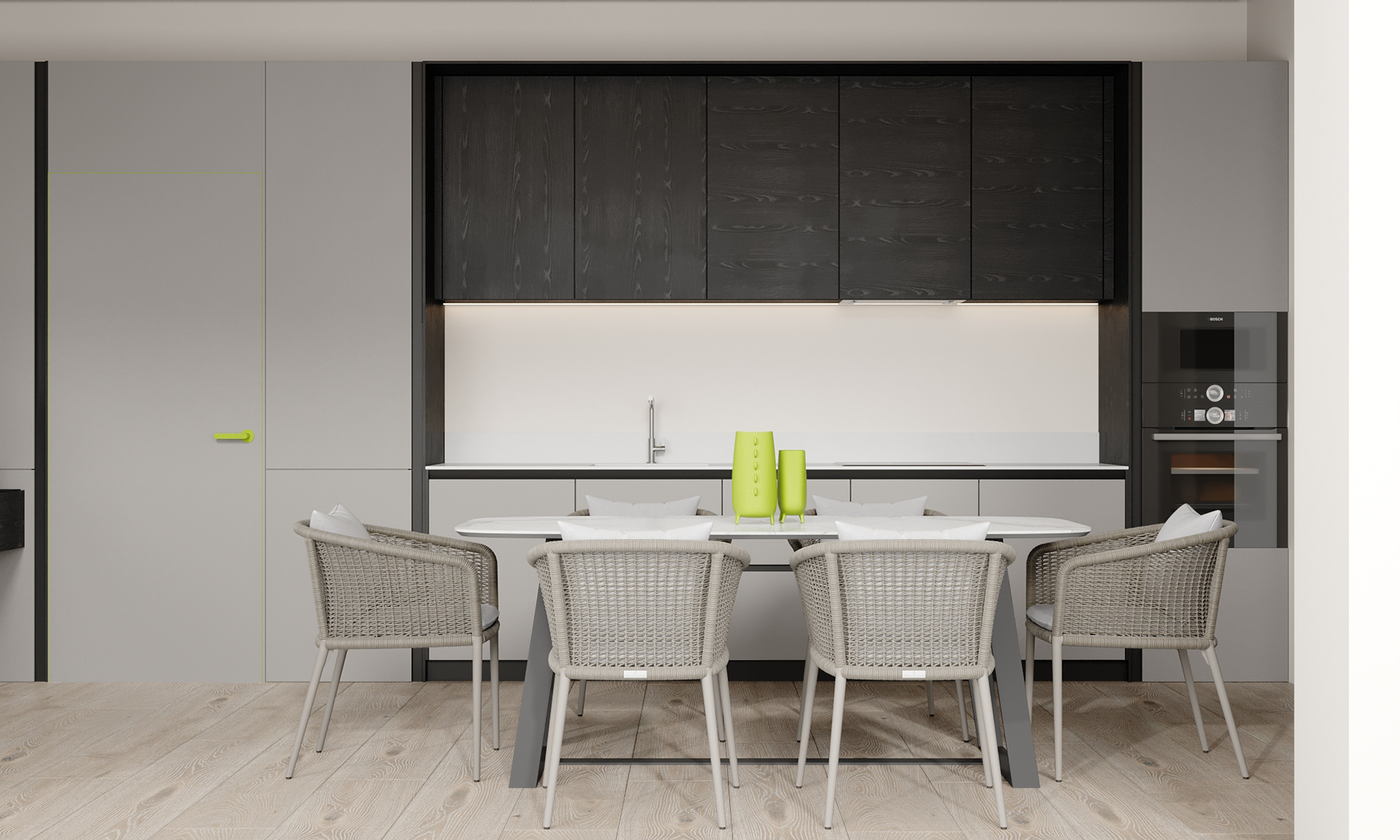 灰色系公寓设计 精致与个性并存-10