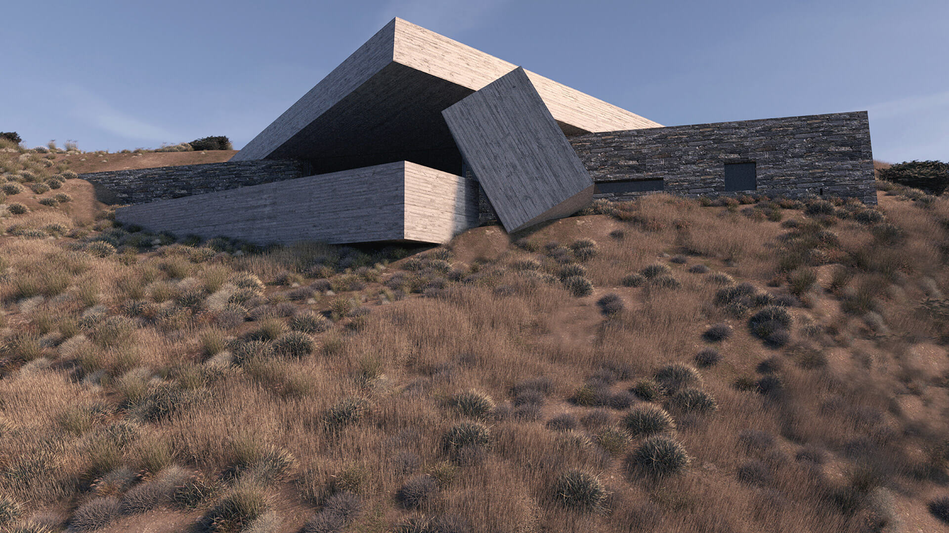 Modern Cavesin Crete Aristides Dallas Architects-2