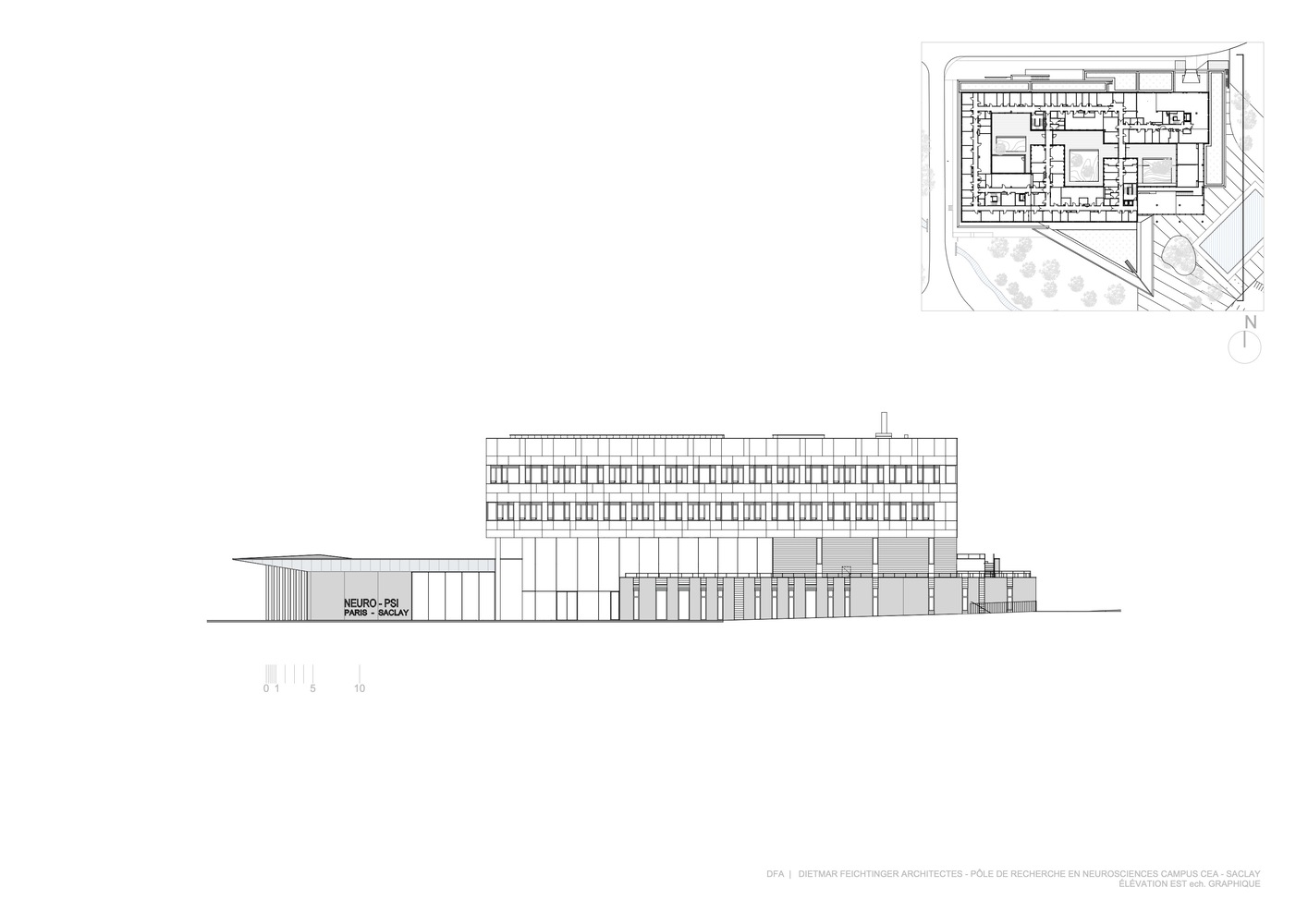 巴黎萨克雷神经科学研究所丨法国巴黎丨Dietmar Feichtinger Architectes-65