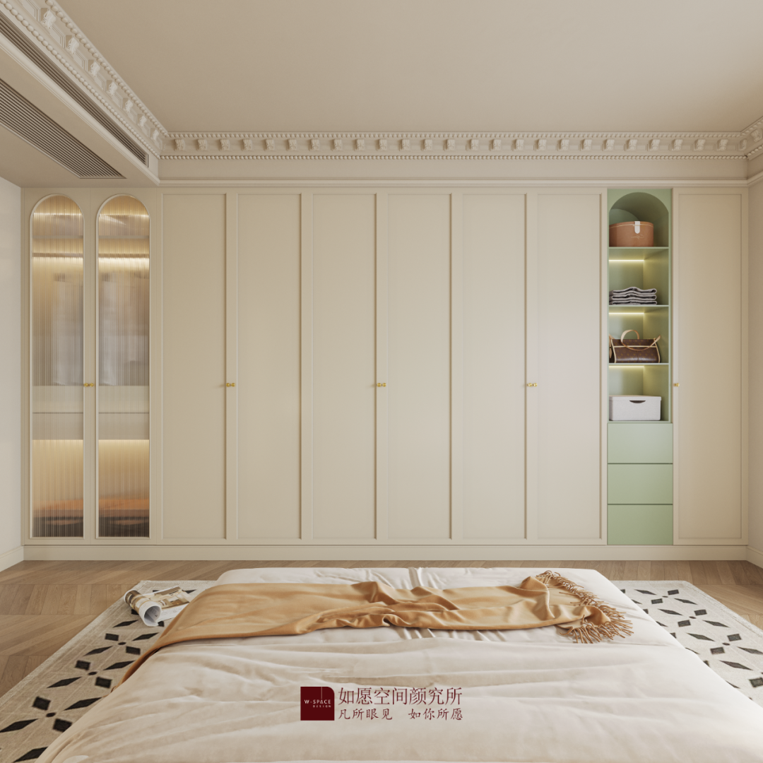 深圳如愿设计丨深业新岸线160㎡，清新奶油色的绿野仙踪 / Wizard of Oz-18