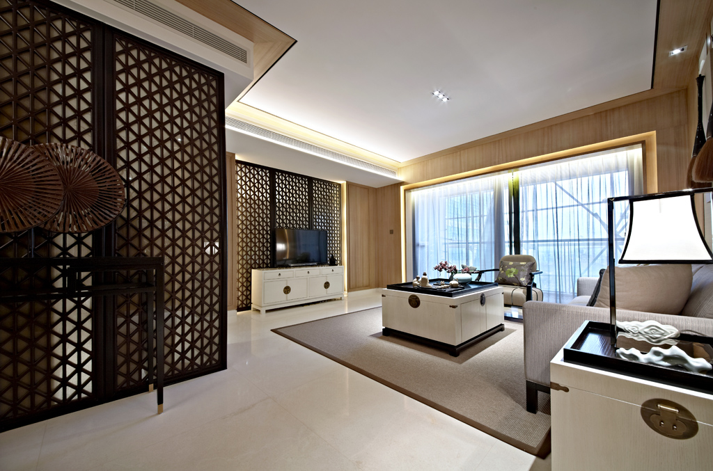 现代中式样板房设计 | 传统与时尚的完美碰撞-2