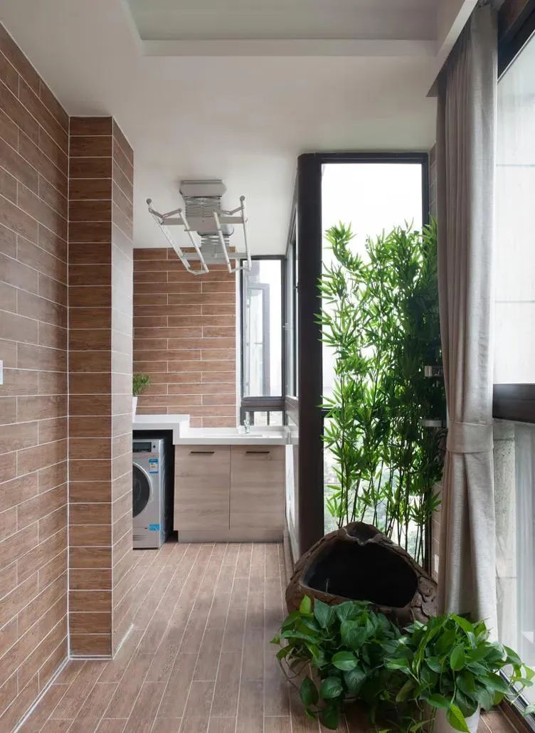 阳台装修秘籍 | 美观与实用兼具，衣服晾哪？-48