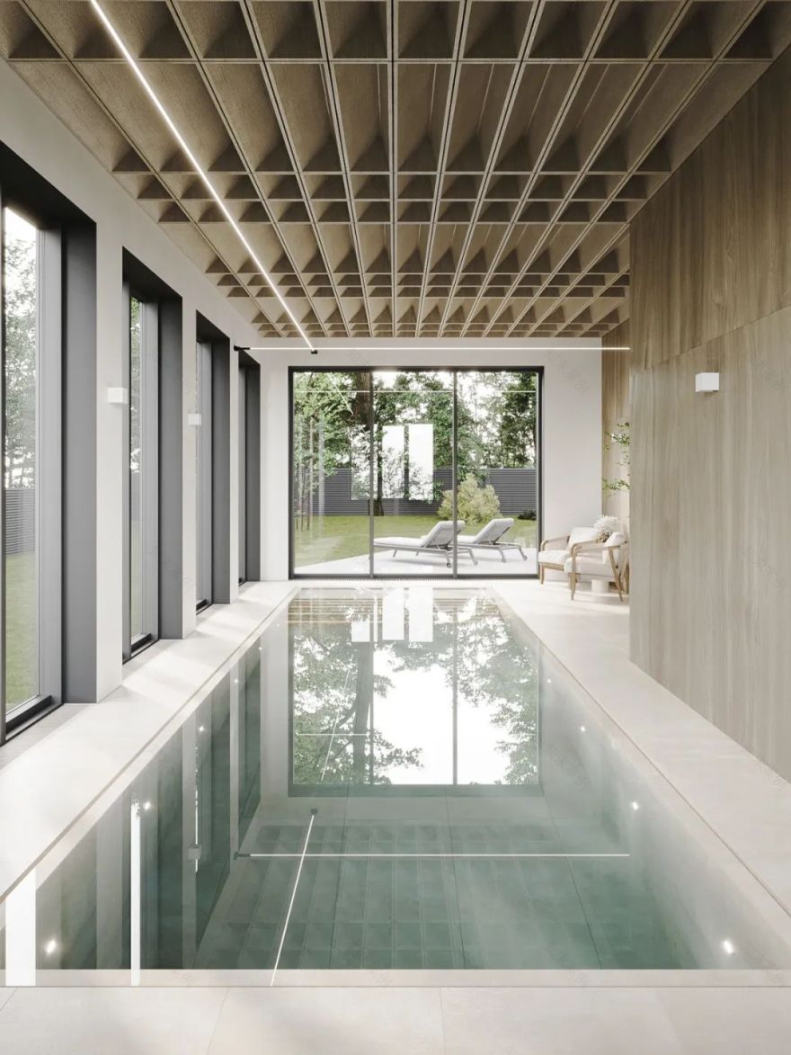 现代简约乡村风的居住空间-37