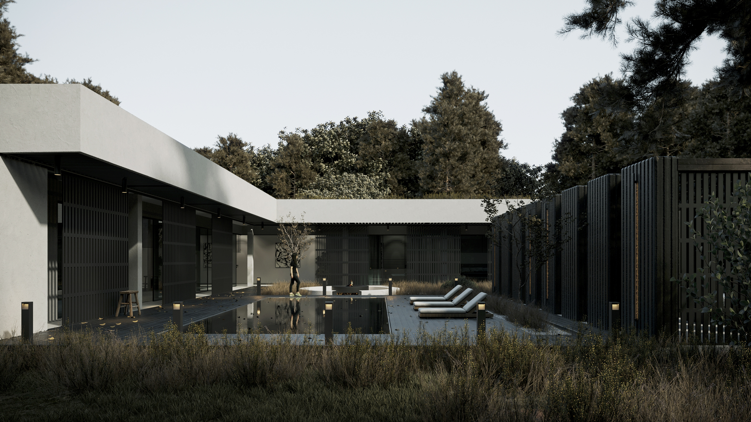 黑木房子丨哈萨克斯坦阿拉木图丨CHANYSHEV ARCHITECT-10